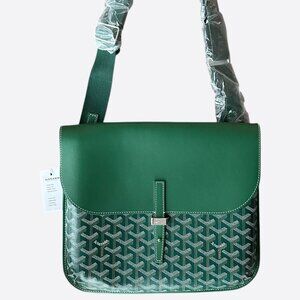 Goyard Green Coursier Messenger Bag
